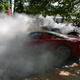 Image for article titled Burning Bentley Almost Kills A Ferrari Enzo At The Concorso